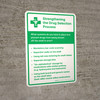 Pharmacy Tips on Strengthening the Drug Selection Process Portrait - Wall Sign Pharmacy Tips on Strengthening the Drug Selection Process Portrait - Wall Sign