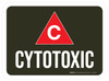 Cytotoxic Rectangular - Floor Sign Cytotoxic Rectangular - Floor Sign
