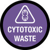 Cytotoxic Waste Circular - Floor Sign Cytotoxic Waste Circular - Floor Sign