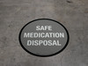 Safe Medication Disposal Circular - Floor Sign