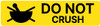 Do Not Crush - Pharmaceutical Auxiliary Label Do Not Crush - Pharmaceutical Auxiliary Label