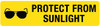Protect From Sunlight - Pharmaceutical Auxiliary Label Protect From Sunlight - Pharmaceutical Auxiliary Label