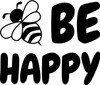 Be Happy - Wall Decor Be Happy - Wall Decor