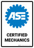 ASE Certified Mechanics Portrait - Wall Sign ASE Certified Mechanics Portrait - Wall Sign