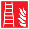 Fire Ladder Fire Safety - IMO Glow Label Fire Ladder Fire Safety - IMO Glow Label