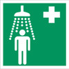 Safety Shower Safe Condition - IMO Glow Label