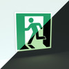 Safety Shower Safe Condition - IMO Glow Label