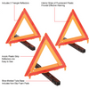 Cortina® 95-03-009 3-Piece Triangle Warning Kit