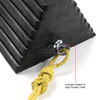 Global Industrial™ Rubber Wheel and Tire Chock, 10"L x 8"W x 6"H Global Industrial™ Rubber Wheel and Tire Chock, 10"L x 8"W x 6"H