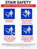 Stair Safety: It's My Responsibility Portrait - Wall Sign Stair Safety: It's My Responsibility Portrait - Wall Sign