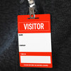 Visitor (Company/Time In) Name Badge