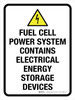 Fuel Cell Power System Contains Electrical Energy Storage Devices Portrait - Wall Sign