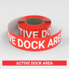 Active Dock Area - Smart Stripe Inline Printed Floor Tape