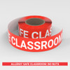 Allergy Safe Classroom: No Nuts - Smart Stripe Inline Printed Floor Tape