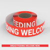 Breastfeeding Welcome Here - Smart Stripe Inline Printed Floor Tape