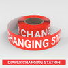 Diaper Changing Station - Smart Stripe Inline Printed Floor Tape