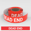 Dead End - Smart Stripe Inline Printed Floor Tape Dead End - Smart Stripe Inline Printed Floor Tape