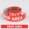 Drop Area - Smart Stripe Inline Printed Floor Tape Drop Area - Smart Stripe Inline Printed Floor Tape