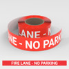 Fire Lane - No Parking - Smart Stripe Inline Printed Floor Tape Fire Lane - No Parking - Smart Stripe Inline Printed Floor Tape