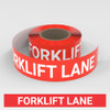 Forklift Lane - Smart Stripe Inline Printed Floor Tape