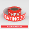 No Cheating Zone - Smart Stripe Inline Printed Floor Tape