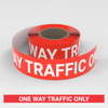 One Way Traffic Only - Smart Stripe Inline Printed Floor Tape One Way Traffic Only - Smart Stripe Inline Printed Floor Tape