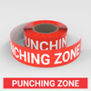 Punching Zone - Smart Stripe Inline Printed Floor Tape Punching Zone - Smart Stripe Inline Printed Floor Tape