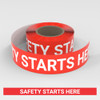 Safety Starts Here - Smart Stripe Inline Printed Floor Tape Safety Starts Here - Smart Stripe Inline Printed Floor Tape