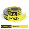 Caution: Oxygen - Smart Stripe Inline Printed Floor Tape Caution: Oxygen - Smart Stripe Inline Printed Floor Tape