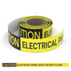 Caution: Electrical Panel Must Be Kept Clear - Smart Stripe Inline Printed Floor Tape