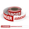 Danger: Ammonium Sulfate - Smart Stripe Inline Printed Floor Tape