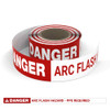 Danger: Arc Flash Hazard - PPE Required - Smart Stripe Inline Printed Floor Tape Danger: Arc Flash Hazard - PPE Required - Smart Stripe Inline Printed Floor Tape