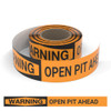 Warning: Open Pit Ahead - Smart Stripe Inline Printed Floor Tape Warning: Open Pit Ahead - Smart Stripe Inline Printed Floor Tape