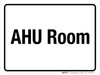 AHU Room Landscape - Wall Sign