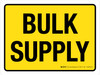 Bulk Supply Yellow Landscape - Wall Sign