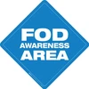 FOD Awareness Area Type B (Floor Sign)