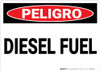 Danger: Danger Diesel Fuel - Wall Sign Danger: Danger Diesel Fuel - Wall Sign
