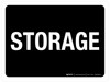 Storage Black Landscape - Wall Sign