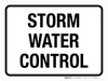 Storm Water Control Landscape - Wall Sign Storm Water Control Landscape - Wall Sign