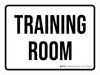 Training Room White Landscape - Wall Sign Training Room White Landscape - Wall Sign
