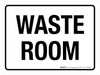 Waste Room White Landscape - Wall Sign Waste Room White Landscape - Wall Sign