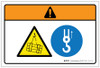 Warning: Lift Point (Wordless ISO/ANSI) - Label Warning: Lift Point (Wordless ISO/ANSI) - Label