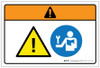 Warning: Read Instructions Before Operating (Wordless ISO/ANSI) - Label Warning: Read Instructions Before Operating (Wordless ISO/ANSI) - Label