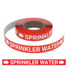Sprinkler Water - Pipe Marking Roll Sprinkler Water - Pipe Marking Roll