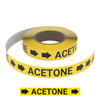 Acetone (Yellow) - Pipe Marking Roll Acetone (Yellow) - Pipe Marking Roll