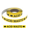 Acid Waste (Yellow) - Pipe Marking Roll