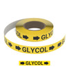 Glycol (Yellow) - Pipe Marking Roll Glycol (Yellow) - Pipe Marking Roll