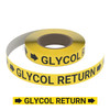 Glycol Return (Yellow) - Pipe Marking Roll