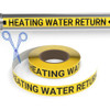 Heating Water Return (Yellow) - Pipe Marking Roll Heating Water Return (Yellow) - Pipe Marking Roll
