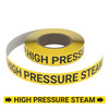 High Pressure Steam (Yellow) - Pipe Marking Roll High Pressure Steam (Yellow) - Pipe Marking Roll